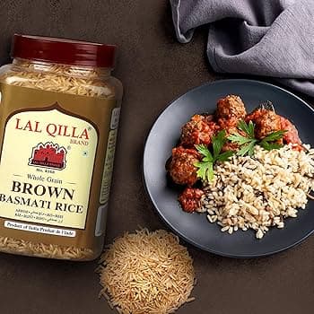 Lal Qilla Brown Basmati Rice 1kg | Premium Whole Grain Aromatic Rice