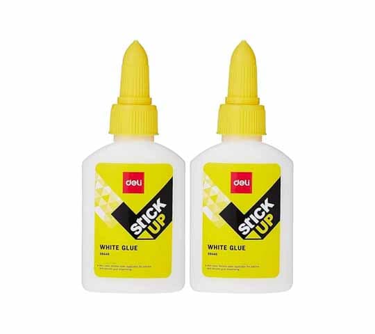 Deli White Glue 230ML E39448 – Strong Adhesive for Crafts & Office