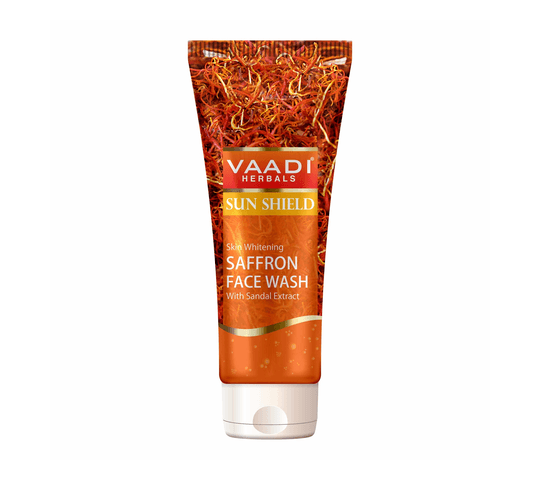 Vaadi Organics - Skin Whitening Saffron Face Wash With Sandal Extract (60 ml) - VH0331
