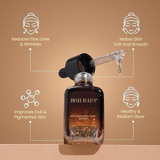 Swiss Beauty Swiss Beauty 24K Gold Face Serum | Hydrating & Radiant Glow Serum daily essentials & lifestyle — thumbnail 6 of 7