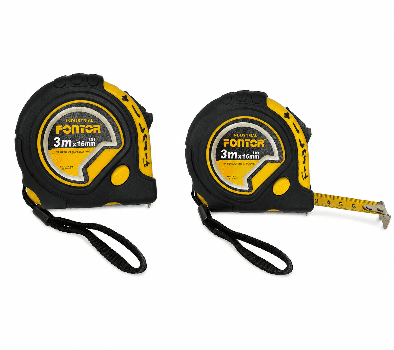 Fontor Fontor INCHTAPE 3M HMT023016 – Durable 3 Meter Measuring Tape for Accurate Measurements hardware & machinery — thumbnail 2 of 3