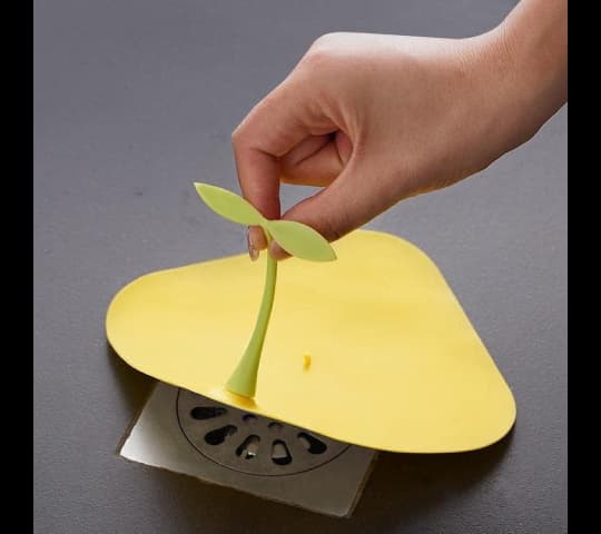 No Brand BD Silicone Floor Drain Mat – Anti-Odor & Hair Catcher | Per Piece daily essentials & lifestyle — thumbnail 4 of 4