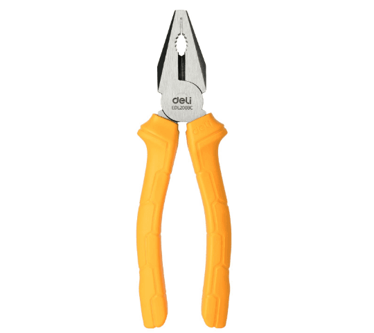 Deli Tools Deli 8 Combination Plier EDL2008C | Heavy Duty Cutting & Gripping Tool hardware & machinery — thumbnail 2 of 2
