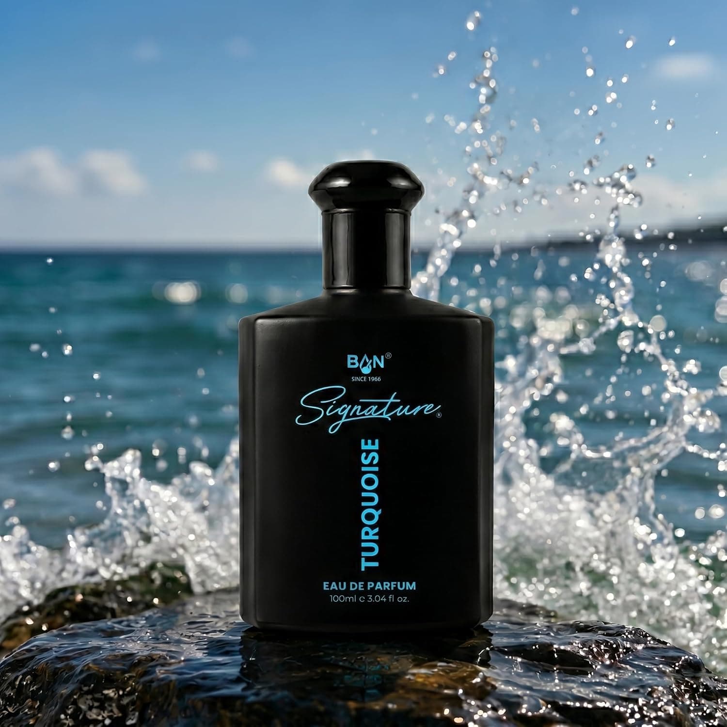 SIGNATURE TURQUOISE Eau De Parfum 100ml | Luxury Amber Spicy Perfume for Men daily essentials & lifestyle — thumbnail 5 of 8