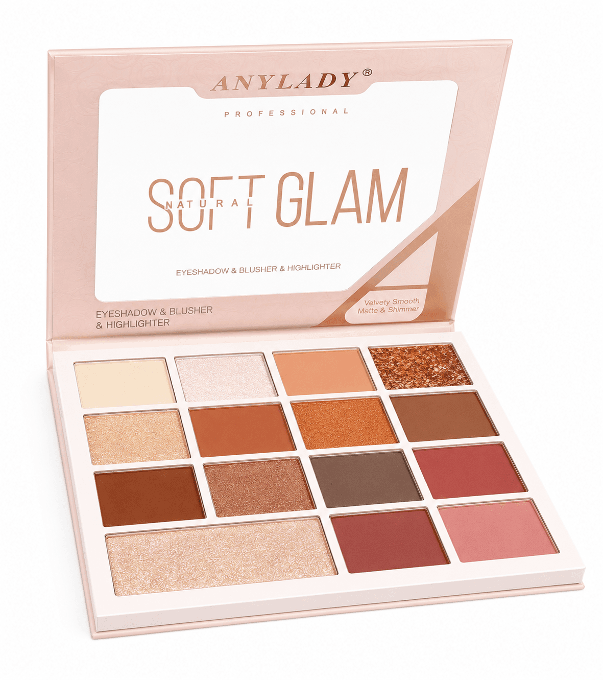 No Brand Anylady Natural Soft Glam False Eyelashes – Lightweight Reusable Natural Look Lashes daily essentials & lifestyle — thumbnail 2 of 2