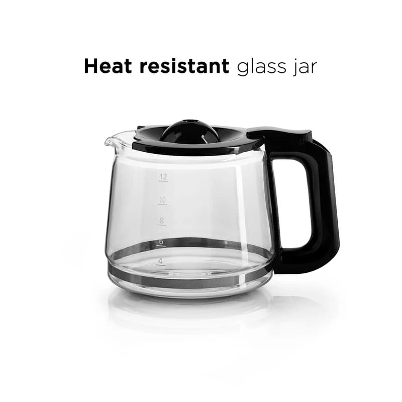 GLEN GLEN Electric Coffee Maker 1.5 Litre with Anti-Drip System 900W (SA9053CM) – Automatic Drip Coffee Machine hardware &… — thumbnail 2 of 5