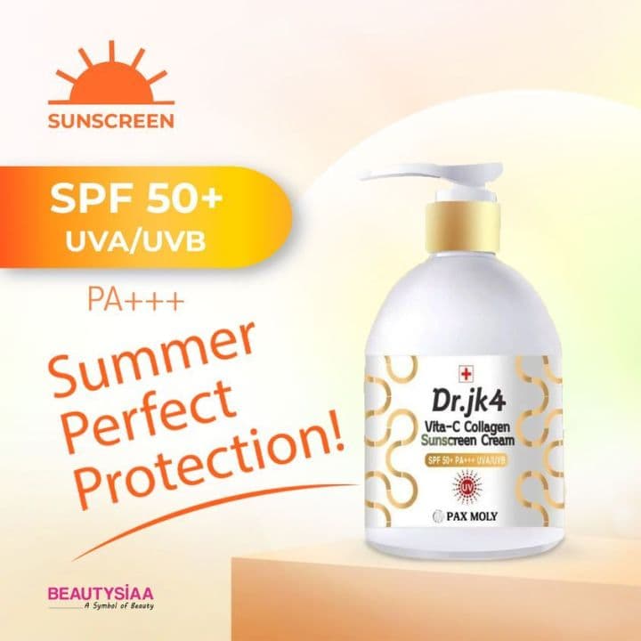 Paxmoly Dr.JK4 Vita-C Collagen Sunscreen Cream 200ml daily essentials & lifestyle — thumbnail 2 of 2