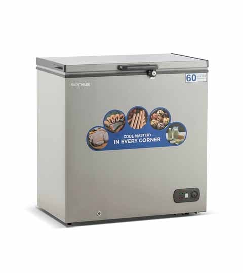 Sensei 165 Liter Hard Top Single Door Chest Freezer SCF165HA3C