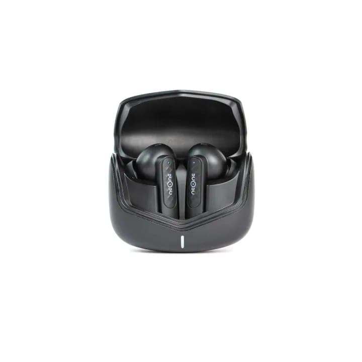 neOne PureBeats Move True Wireless Earbuds with ANC & ENC Quad Mic, Bluetooth 5.4, Low Latency, IPX5 Waterproof, Titanium… — thumbnail 3 of 4