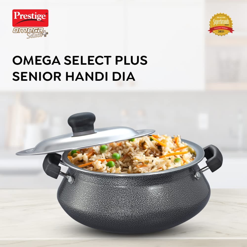 Prestige Prestige OMG Select Plus Mini Handi 5 Litre with Stainless Steel Lid | Model 30734 | Induction & Gas Compatible… — thumbnail 4 of 4
