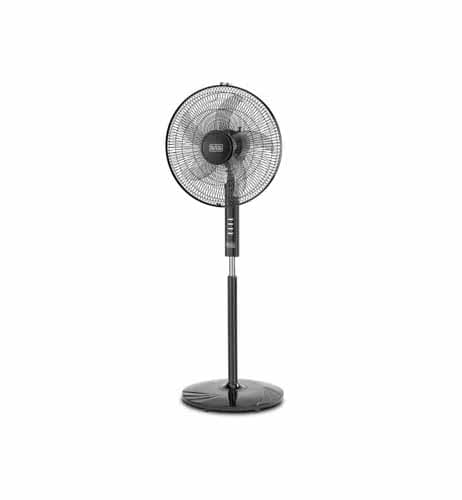 Black+Decker 16 Inch Stand Fan – High Speed Adjustable Pedestal Fan for Home & Office Cooling