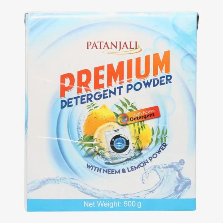 Premium Detergent Powder 500gm for Powerful Stain Removal