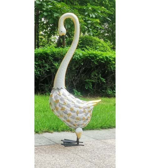 Senwell Metal Swan Solar Garden Light Outdoor Decorative Lamp – W-G201027