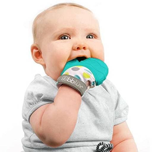 BBluv BBluv Gluv Baby Teething Mitten B0150 – Silicone Self-Soothing Teether for Babies daily essentials & lifestyle — thumbnail 2 of 3