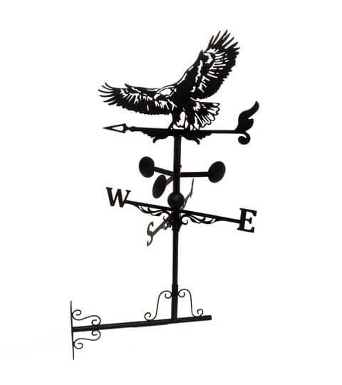 Senwell Senwell 2 in 1 Rooster & Eagle Weather Vane W-G180345 home decor — thumbnail 2 of 2