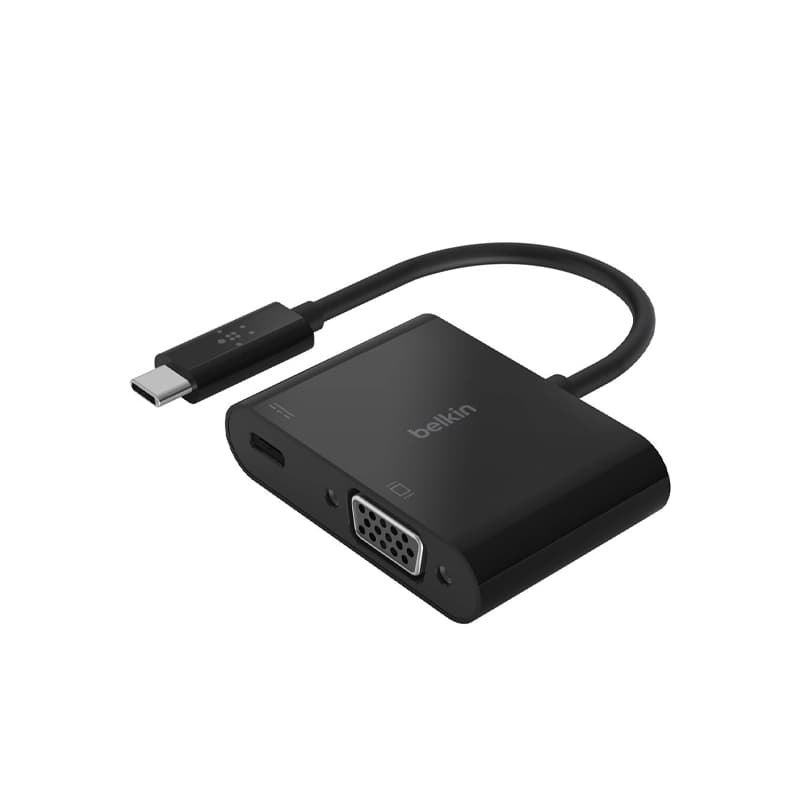Belkin USB-C to VGA + Charge Adapter AVC001btBK