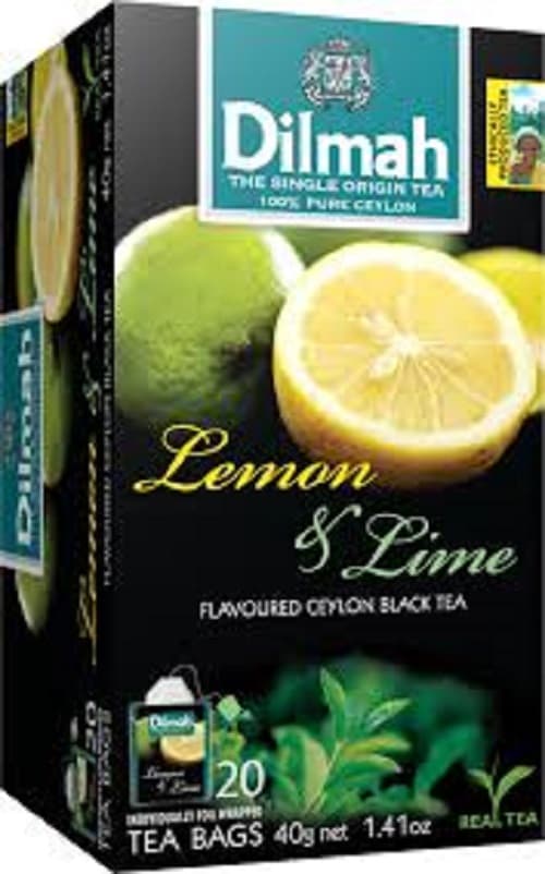 Dilmah Dilmah Lemon & Lime Ceylon Black Tea – 20 Tea Bags | Refreshing Citrus Black Tea daily essentials & lifestyle — thumbnail 5 of 5