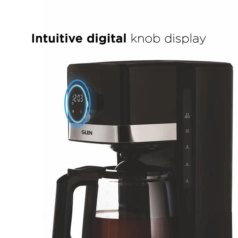 GLEN GLEN Electric Coffee Maker 1.5 Litre with Anti-Drip System 900W (SA9053CM) – Automatic Drip Coffee Machine hardware &… — thumbnail 3 of 5