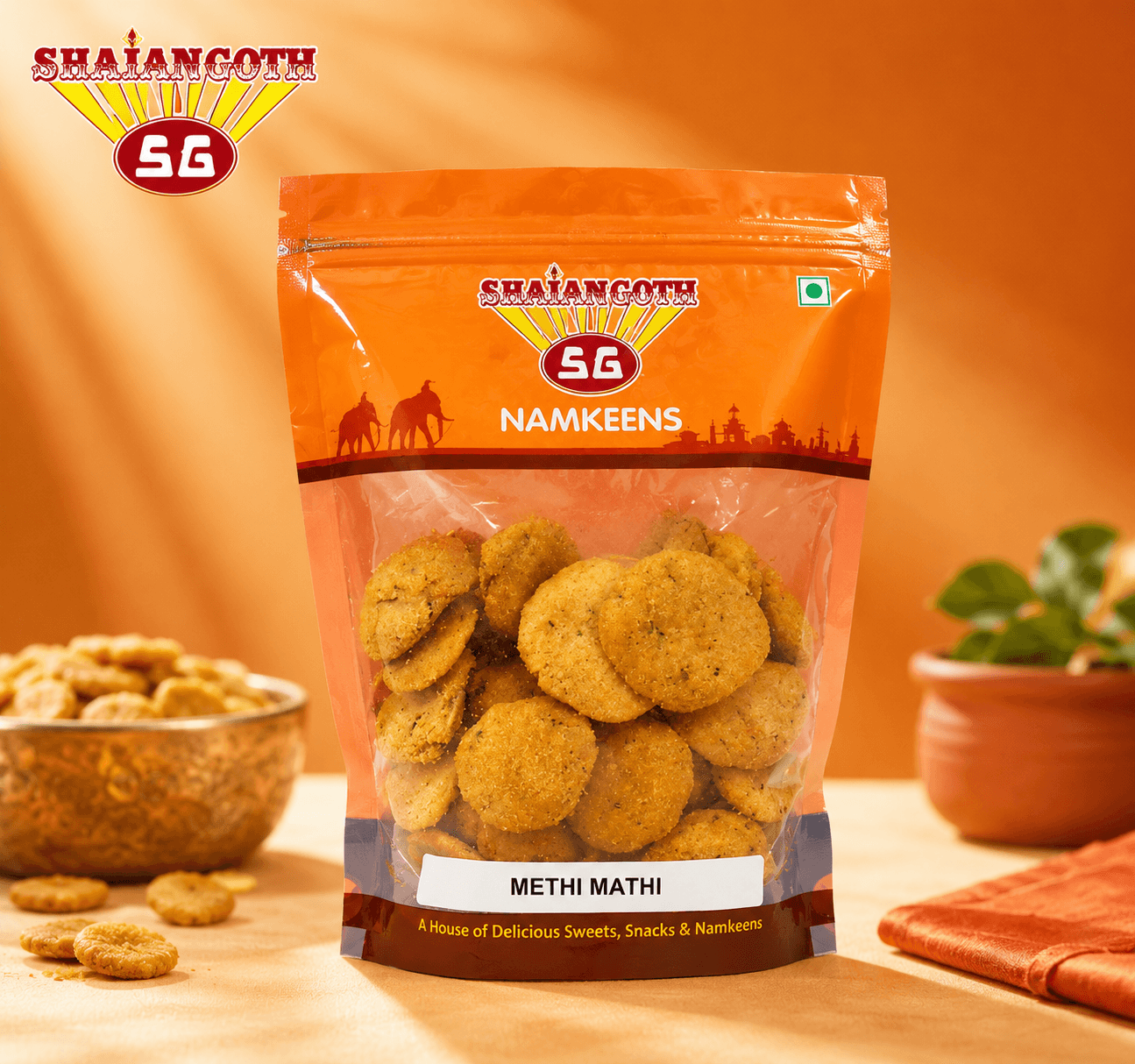 Sajan Goth Methi Mathi Namkeen 300gm