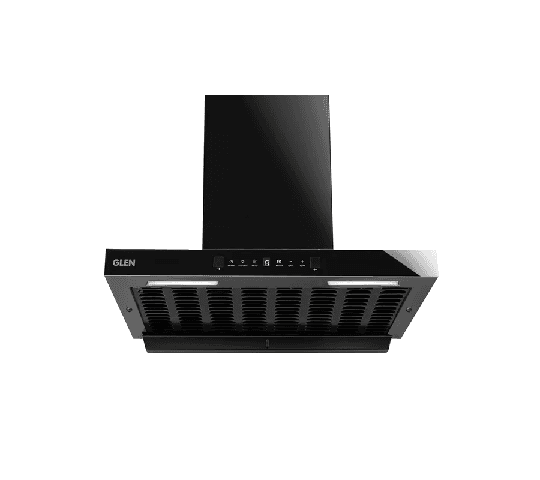 GLEN Auto Clean Filter-less Chimney 76cm with Heat Sensor, BLDC Motor & 1600 m³/h Suction – CH6053HSRDCBAC