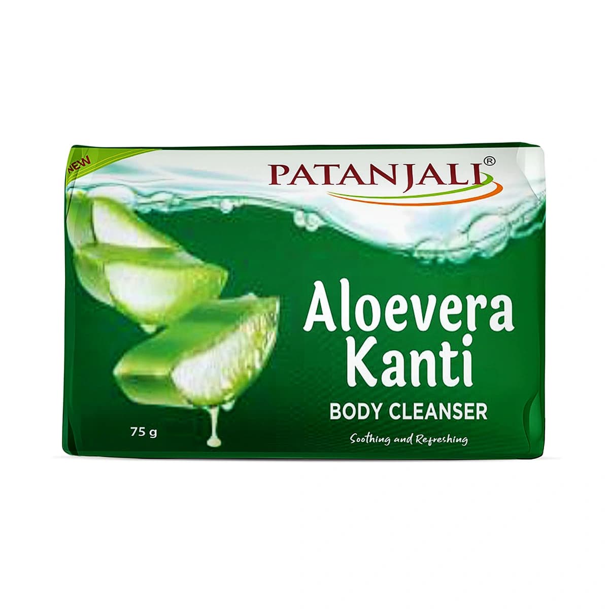 Patanjali Aloevera Kanti Body Soap 75 GM | Herbal Bath Soap for Soft & Healthy Skin