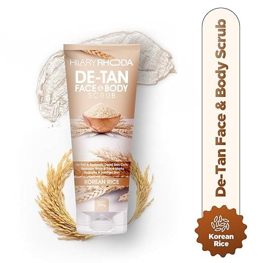 HILARY RHODA Hilary Rhoda De-Tan Face & Body Scrub | Tan Removal & Skin Brightening Scrub daily essentials & lifestyle — thumbnail 8 of 8