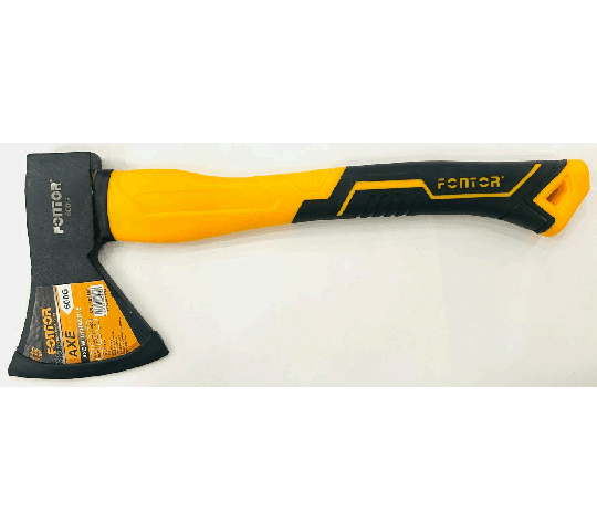 Fontor AXE 900G 180580 Heavy-Duty Wood Cutting Axe with Fiberglass Handle