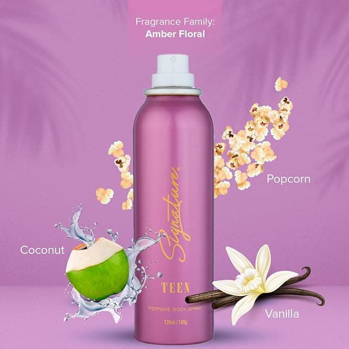 Signature Teen Deo for Women – 120ml | Premium Luxury Deodorant Body Spray