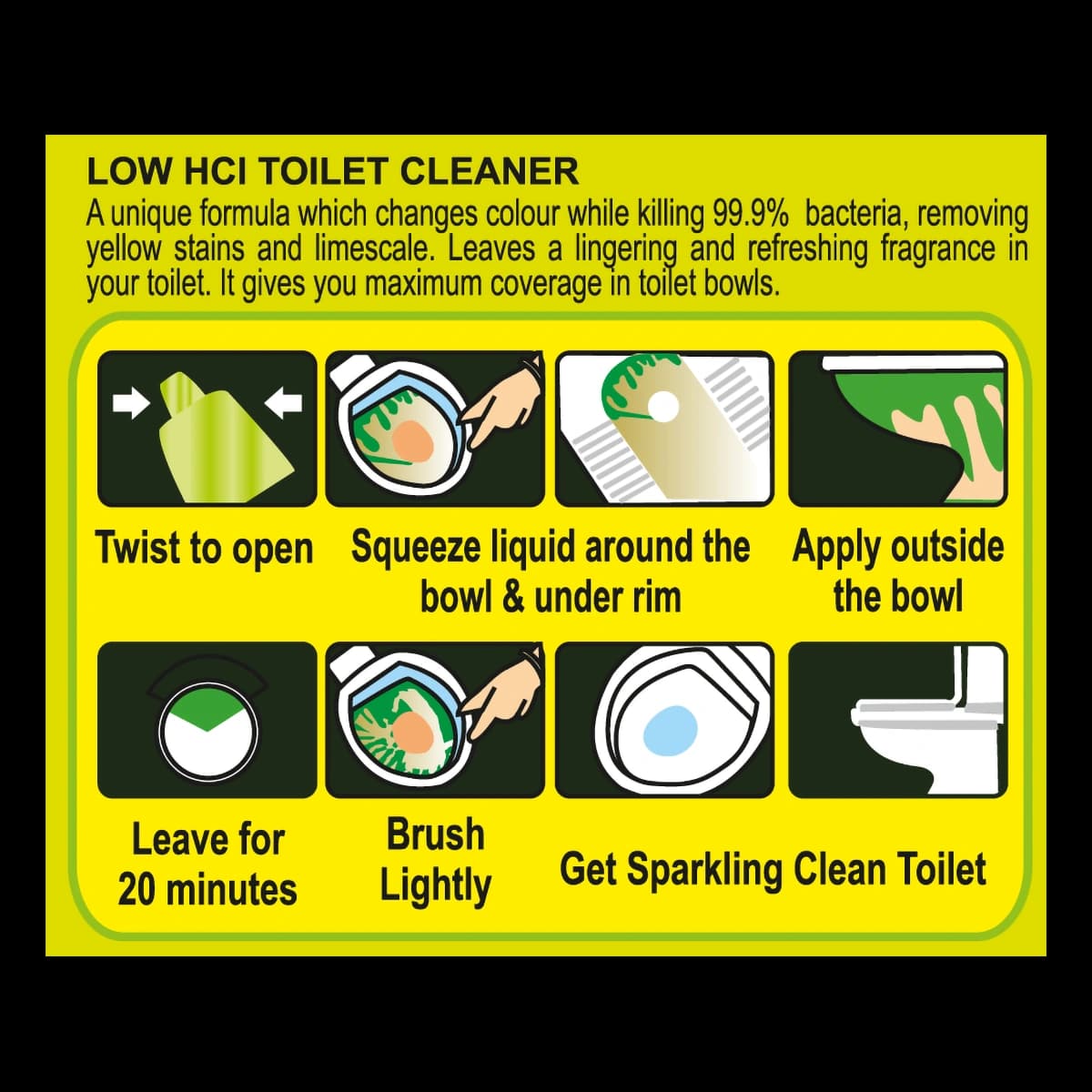 Patanjali Patanjali Green Flush Toilet Cleaner (Low HCL) | Powerful Bathroom Cleaning Solution daily essentials & lifestyle — thumbnail 5 of 5