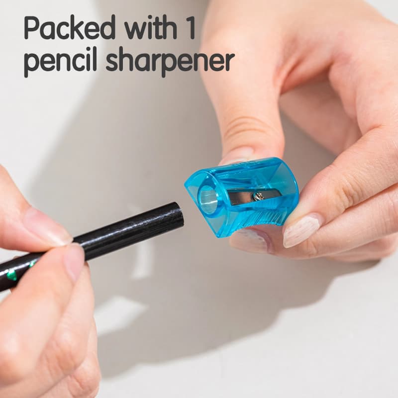Deli Deli EC7 HB Graphite Pencil – Premium Wooden Writing & Drawing Pencil stationary, toys & sports — thumbnail 4 of 5
