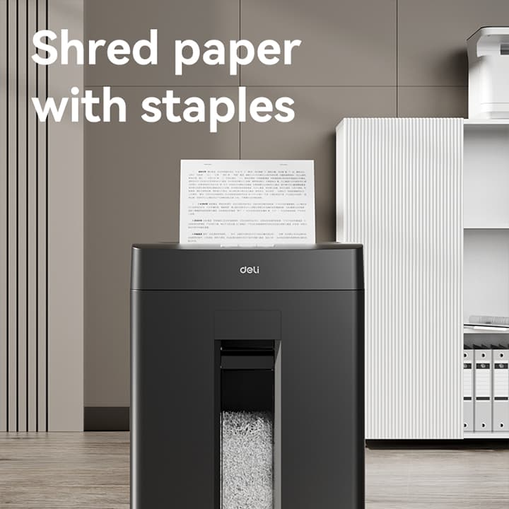 DELI Deli ET094 P5 Micro-Cut Office Paper Shredder electronics — thumbnail 3 of 3