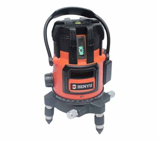 Benyu BY8505 Laser Level – 5 Lines Green Beam Self Leveling Tool for Accurate Construction & Alignment