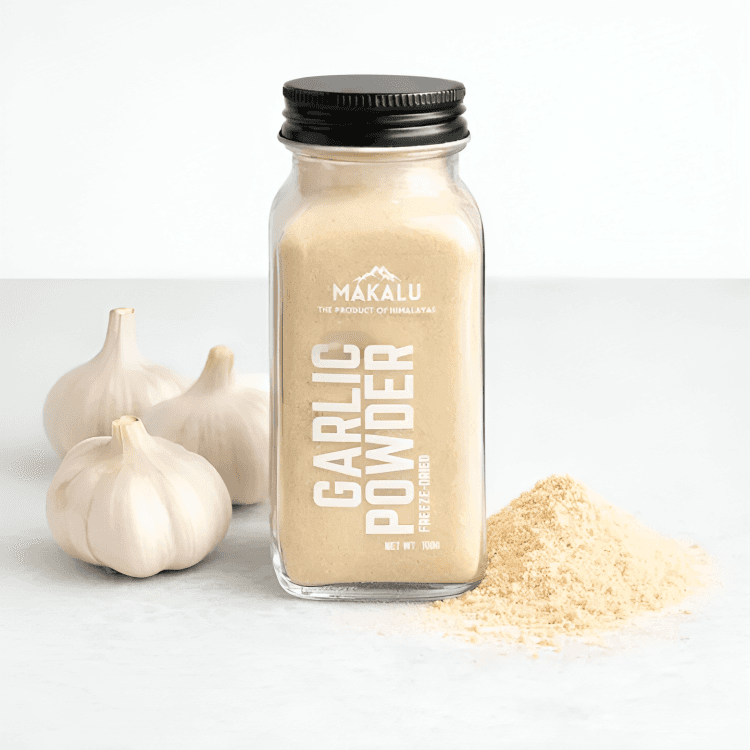 Makalu Foods And Beverages Makalu Garlic Powder freeze- Dried 100g l | 100% Pure & Natural मसला daily essentials & lifestyle — thumbnail 2 of 2