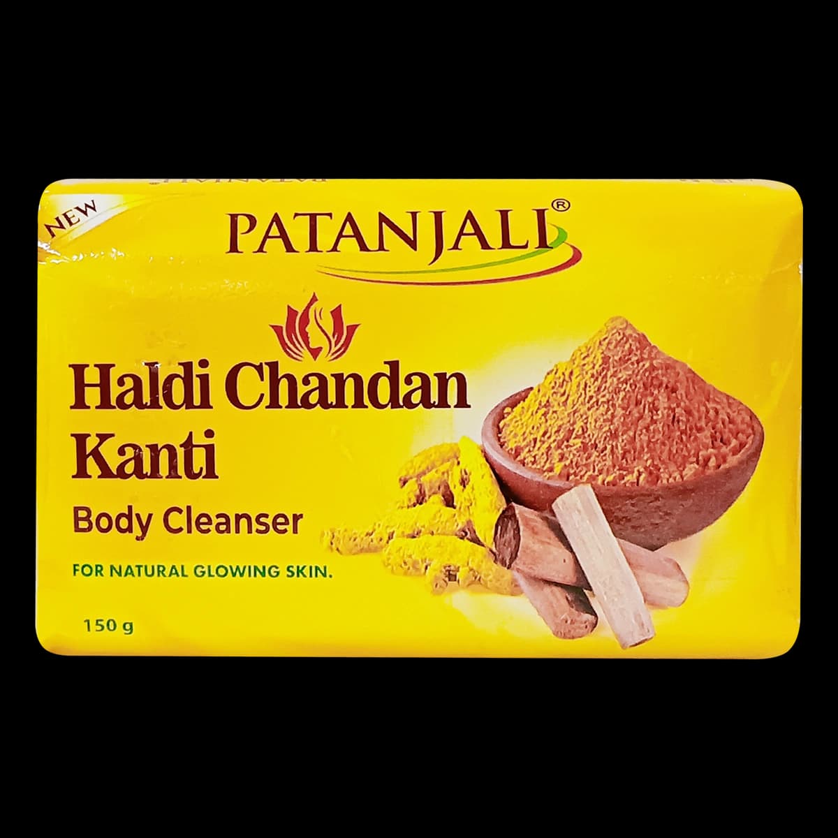 Patanjali Haldi Chandan Kanti Body Cleanser Soap 150gm | Herbal Bath Soap