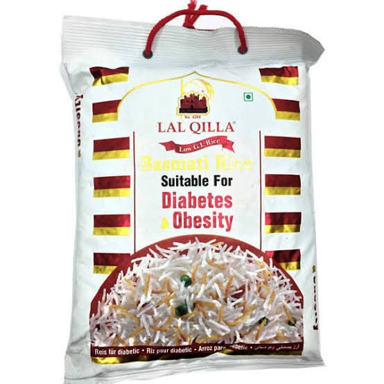 Lal Qilla Diabetes Friendly Basmati Rice 1 Kg | Low GI Premium Rice