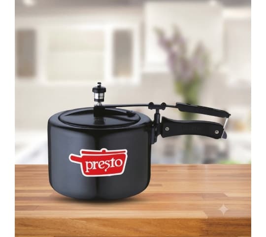 Presto Presto Hard Anodized Classic Pressure Cooker 3 Litre | Durable Inner Lid Cooker home & kitchen — thumbnail 2 of 2