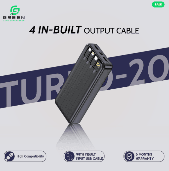 Greenlife Greenlife Turbo-20 Fast Power Bank electronics — thumbnail 2 of 2