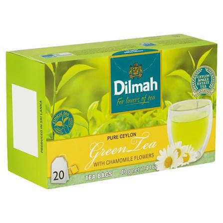 Dilmah Dilmah Green Tea with Chamomile Flowers | Premium Herbal Green Tea Bags daily essentials & lifestyle — thumbnail 2 of 6