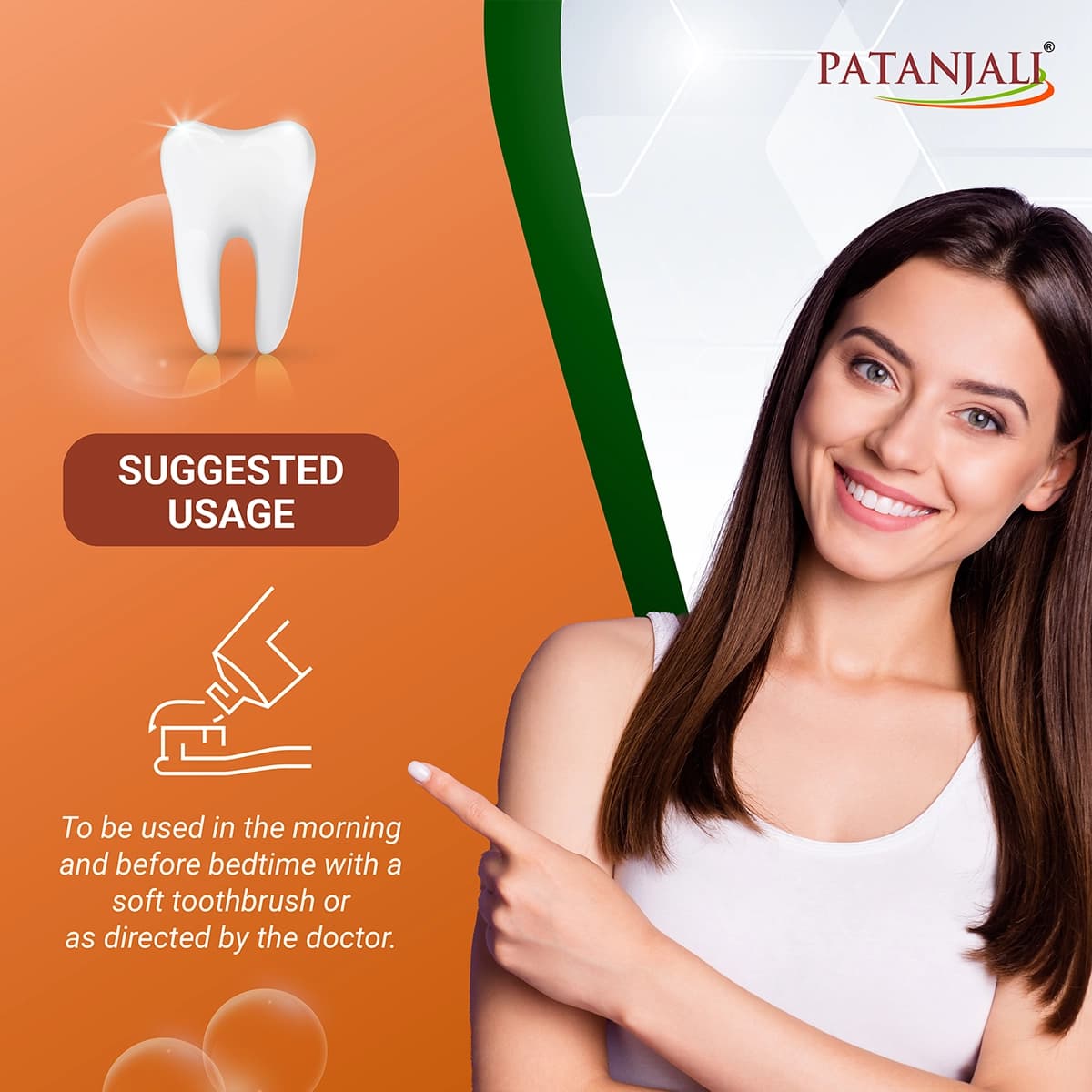 Patanjali Patanjali Dant Kanti Medicated Oral Gel Toothpaste 40GM – Herbal Toothpaste for Sensitive Teeth & Gum Care daily… — thumbnail 2 of 5