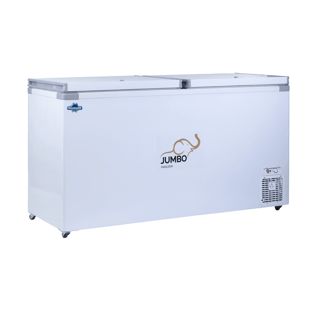 Rockwell Hard Top Freezer Double Door 550L SFR550DDU Convertible Deep Freezer for Commercial Use