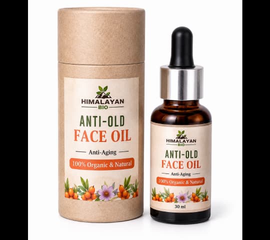 Himalayan Bio Face Oil 30ml Anti-Aging | Natural Skin Rejuvenation Oil