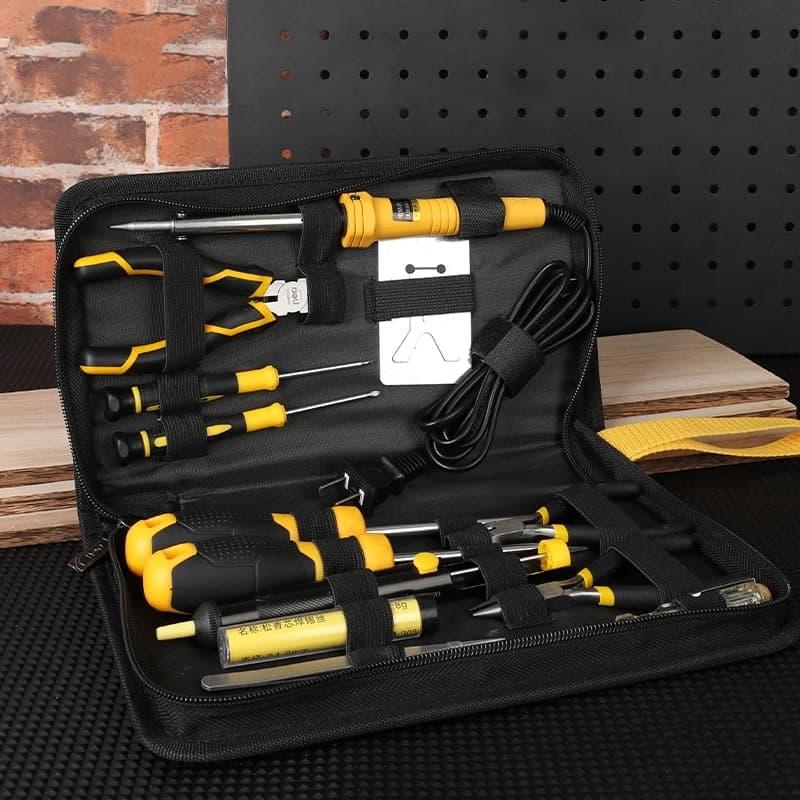Deli Tools EDL-C1013E 13 Pcs Electrician Tool Set – Professional Electrical Hand Tool Kit hardware & machinery — thumbnail 5 of 5