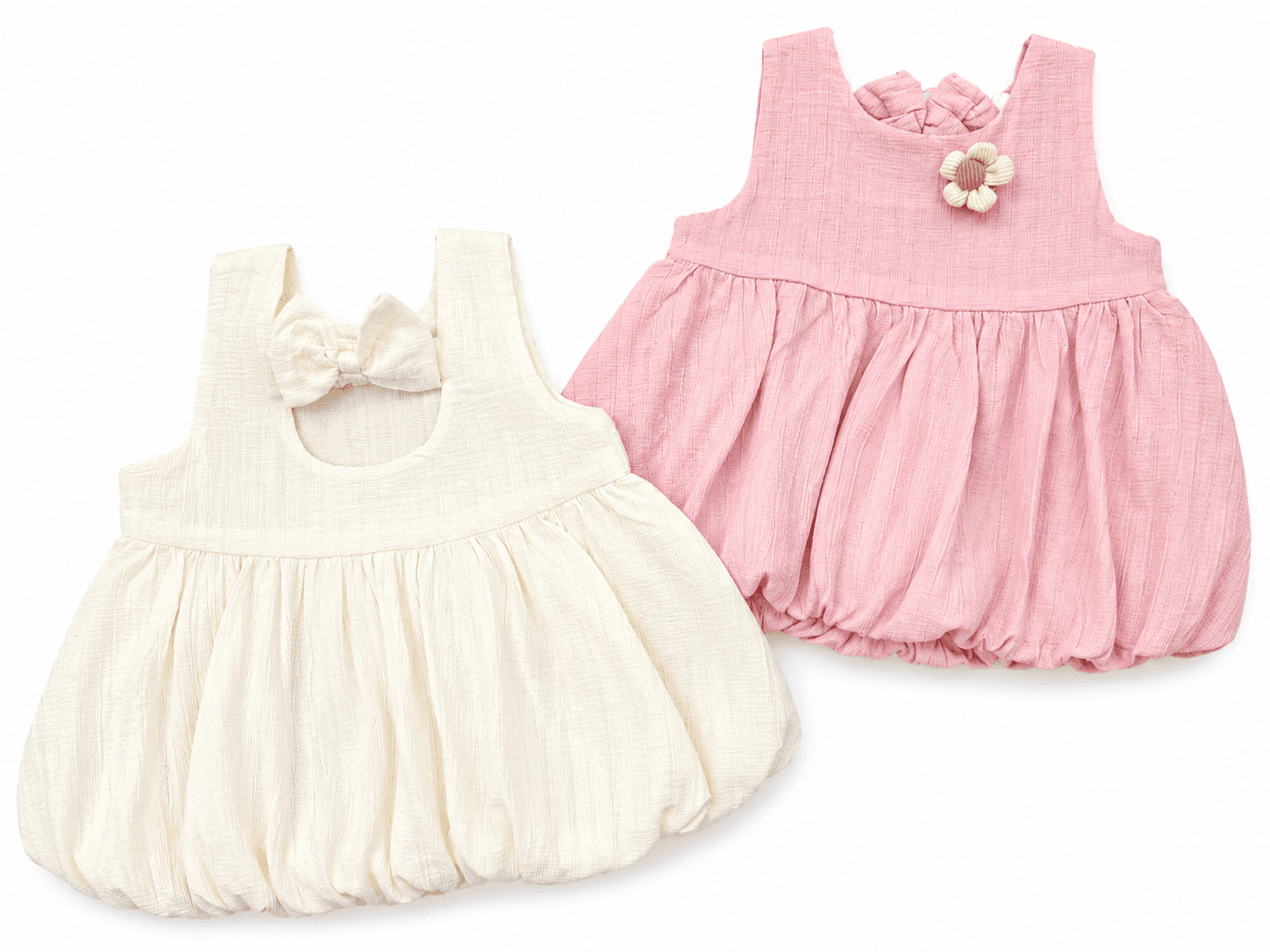 Sweet Blossom Bubble Dress for Kids