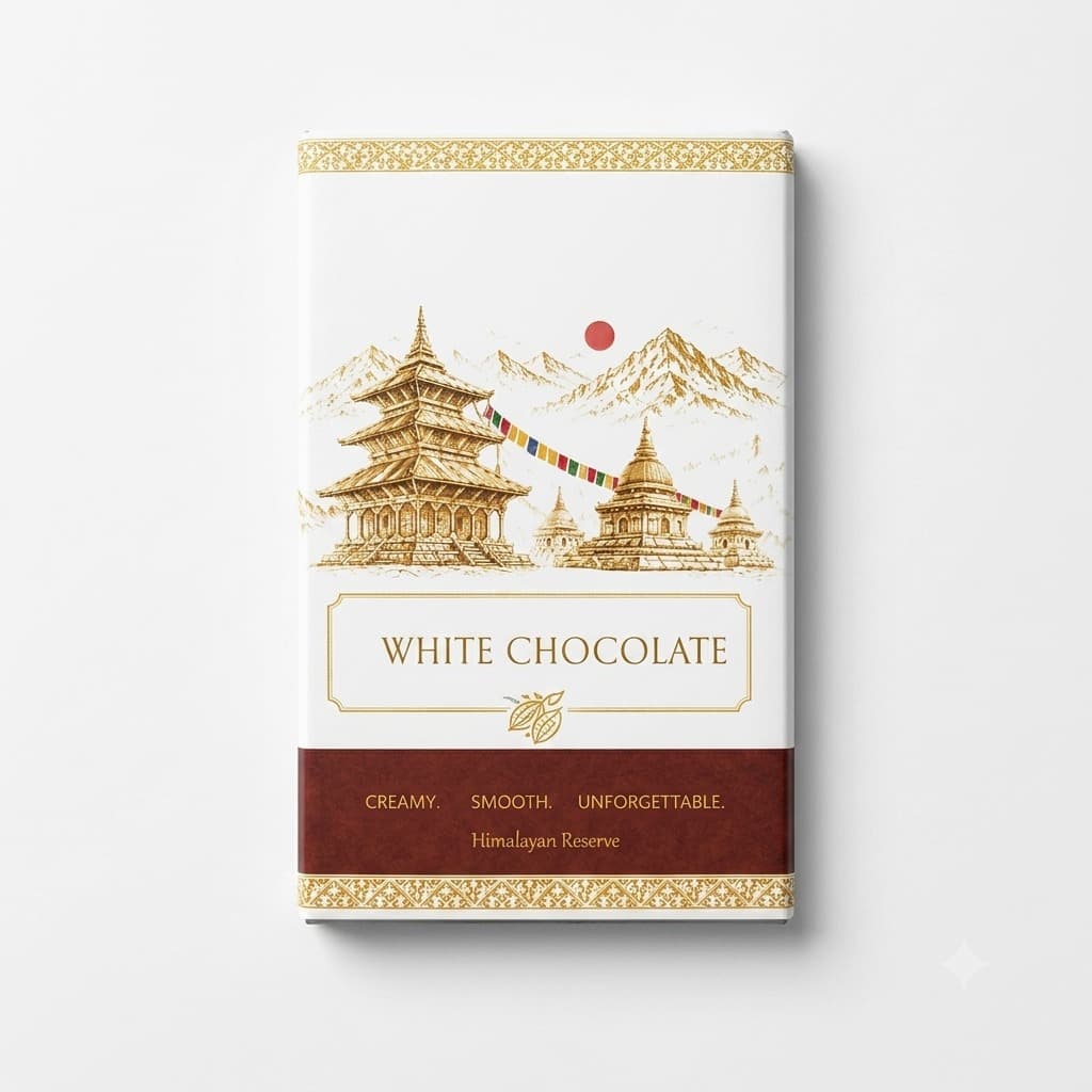 Melt N Mithai White Chocolate | Premium White Chocolate