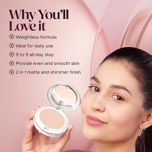 HILARY RHODA Hilary Rhoda Slay All Day Compact | Long-Lasting Matte Face Powder daily essentials & lifestyle — thumbnail 4 of 5