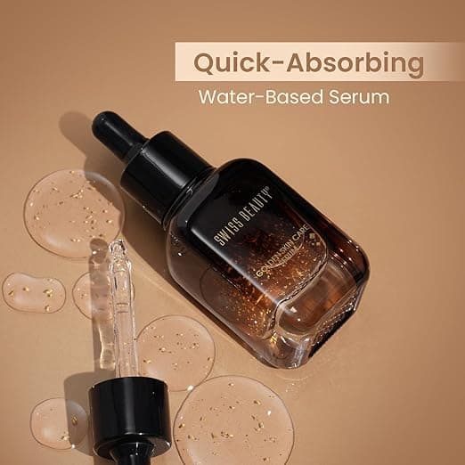 Swiss Beauty Swiss Beauty 24K Gold Face Serum | Hydrating & Radiant Glow Serum daily essentials & lifestyle — thumbnail 5 of 7