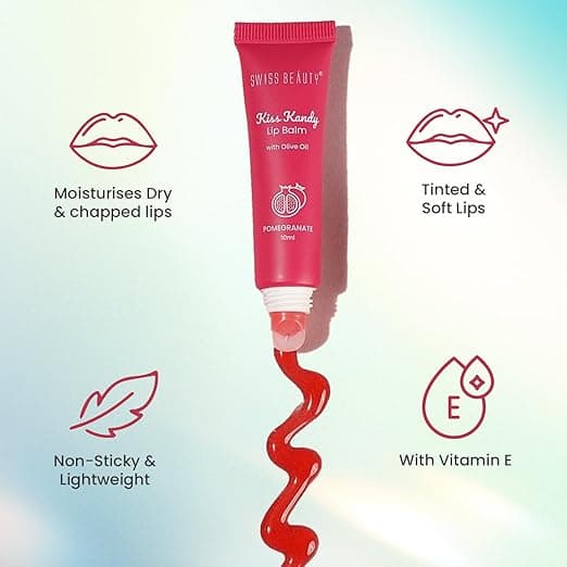 Swiss Beauty Swiss Beauty Kiss Kandy Tinted Lip Balm | Hydrating & Nourishing Lip Care daily essentials & lifestyle — thumbnail 6 of 7