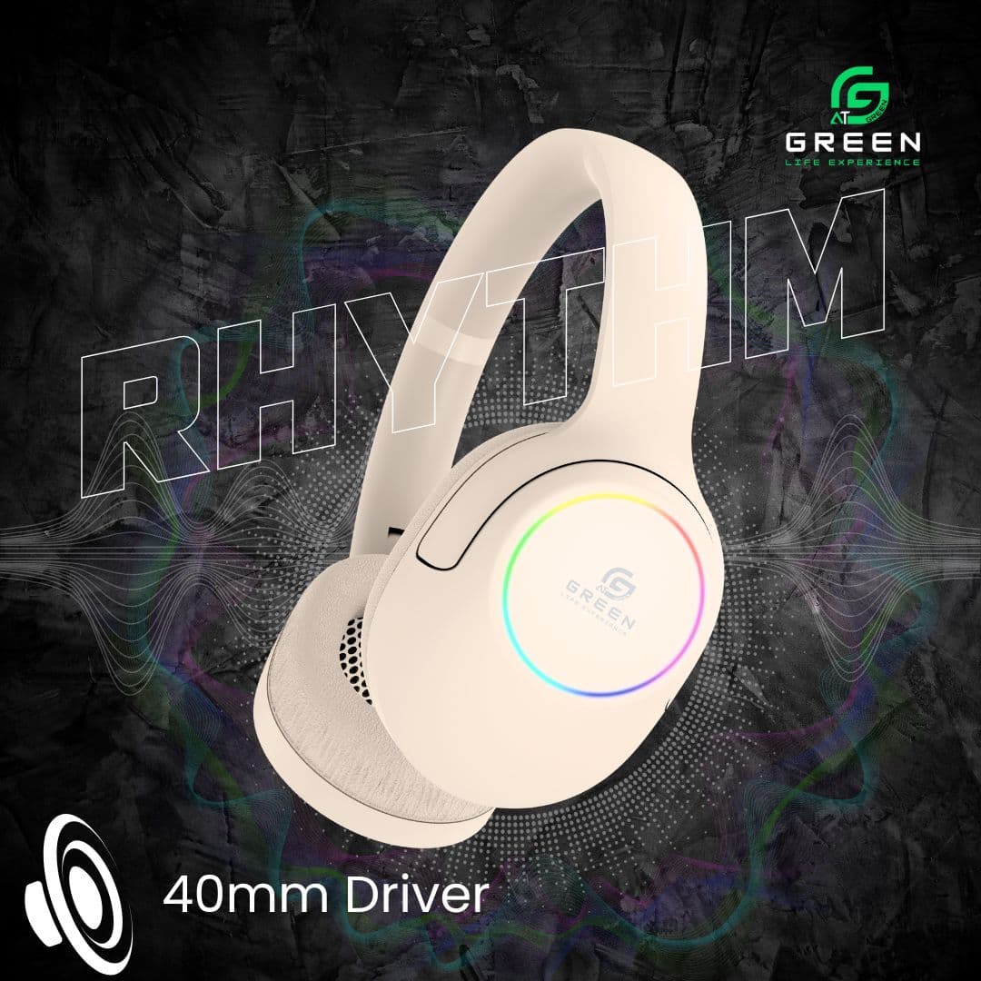 Greenlife Green Rhythm Wireless Bluetooth Headphone electronics — thumbnail 2 of 3