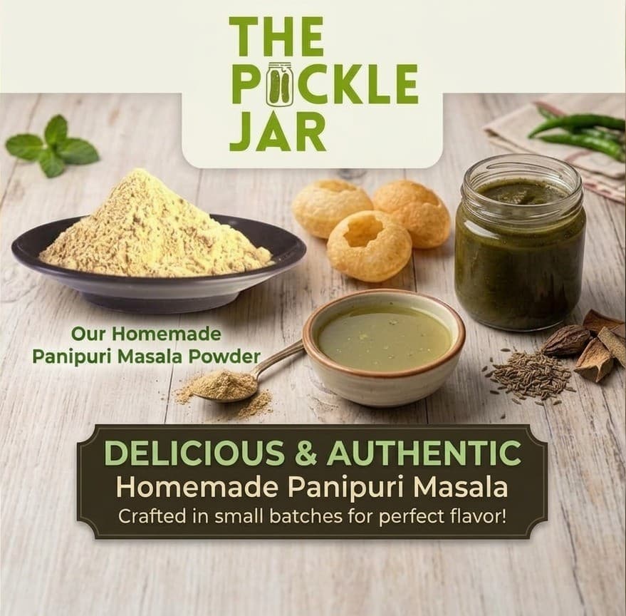 The Pickle Jar Homemade Pani Puri Masala Powder 100g
