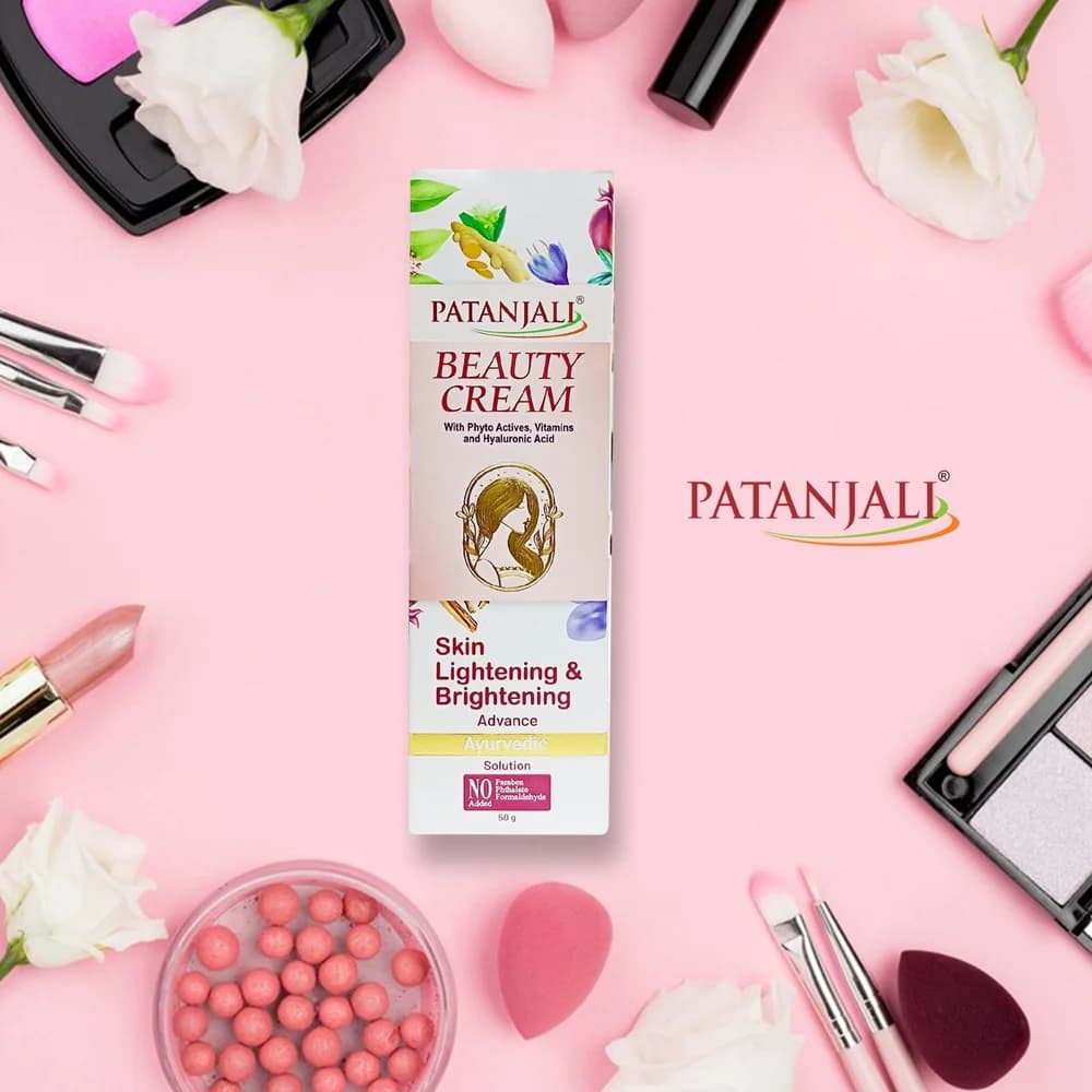 Patanjali Patanjali Beauty Cream 40gm | Ayurvedic Face Cream for Glowing & Moisturized Skin daily essentials & lifestyle — thumbnail 3 of 6